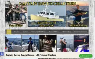 Captaindavescharters.com Screenshot 2024-07-05 06:20:54