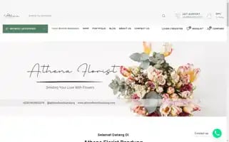 Athenafloristbandung.com Screenshot 2024-05-27 11:37:19