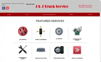 Jjtruckservice.com Screenshot 2024-05-12 13:05:30