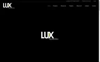 Luxdynamics.com Screenshot 2024-07-05 14:15:16