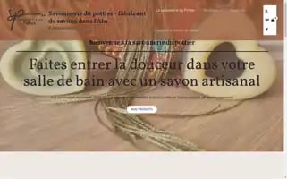 Savonneriedupottier.com Screenshot 2024-05-20 10:42:20