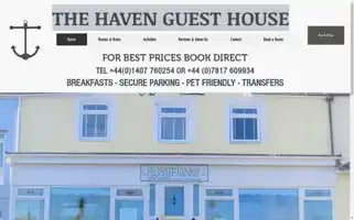 Thehavenholyhead.com Screenshot 2024-07-07 01:23:54