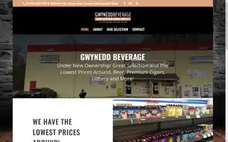 Gwyneddbeverage.com Screenshot 2024-05-16 00:42:02