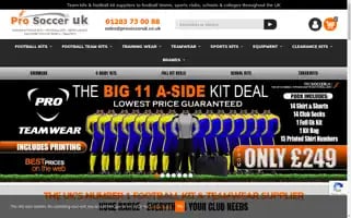 Prosocceruk.co.uk Screenshot 2024-05-13 13:49:29