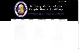 Purpleheartauxiliary.org Screenshot 2024-07-07 07:32:55