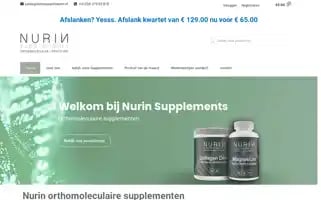 Nurinsupplements.nl Screenshot 2024-05-18 13:50:58