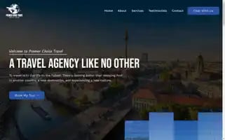 Premierchoicetravel.com Screenshot 2024-04-22 10:55:49