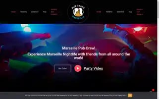 Pubcrawlmarseille.com Screenshot 2024-07-09 09:45:13