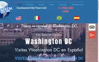 Continentalcitytours.com Screenshot 2024-04-15 09:56:25