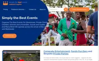 Simplythebestevents.co.uk Screenshot 2024-07-03 06:52:27