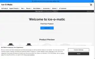 Ice-o-matic.myspreadshop.com Screenshot 2024-07-05 08:42:45