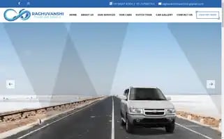 Raghuvanshitravels.com Screenshot 2024-04-15 08:38:42