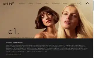 Keune-polska.pl Screenshot 2024-07-10 00:51:06