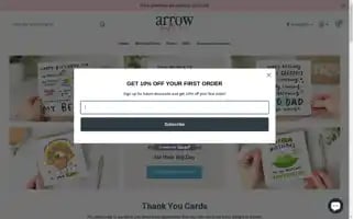 Arrowgiftco.com Screenshot 2024-04-27 14:51:36