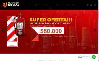Matafuegosnicolas.com Screenshot 2024-05-28 22:19:14