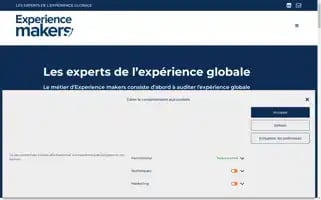 Experience-makers.fr Screenshot 2024-07-03 12:03:19