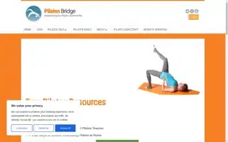 Pilatesbridge.com Screenshot 2024-06-13 12:41:49