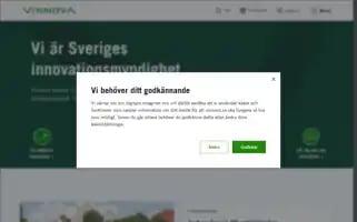 Vinnova.se Screenshot 2024-07-01 00:36:32