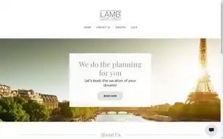 Lambluxurytravel.com Screenshot 2024-04-16 10:53:13