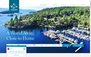 Penderharbourresort.com Screenshot 2024-07-07 00:21:40