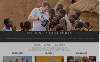 Cousinsphototours.com Screenshot 2024-04-15 14:25:10