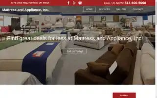 Mattressandappliance.net Screenshot 2024-05-12 21:17:43