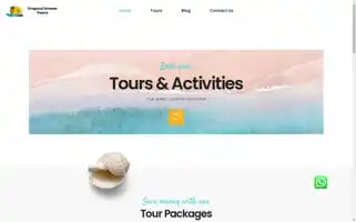 Tropicaldreamtours.com Screenshot 2024-04-25 23:26:11