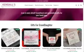 Kendallscollection.com Screenshot 2024-04-17 15:51:18