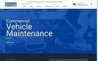 Wymarshcommercials.co.uk Screenshot 2024-07-07 23:00:54