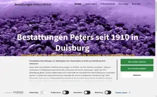 Bestattungen-peters.de Screenshot 2024-06-30 18:36:59