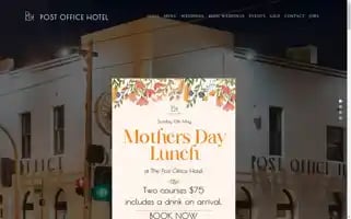 Thepostofficehotel.com.au Screenshot 2024-04-14 08:04:44