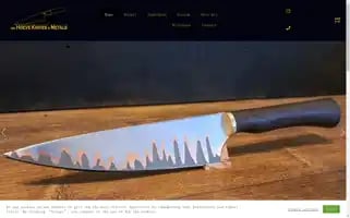 Vanhoeveknivesandmetals.nl Screenshot 2024-05-19 15:13:06