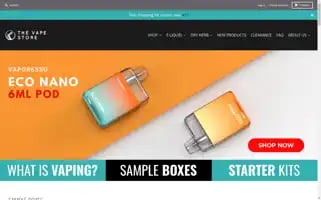 Thevapestore.com.au Screenshot 2024-05-05 08:29:34