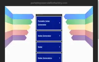 Portablepowerstationfactory.com Screenshot 2024-05-24 16:36:05