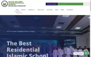 Oliveislamicinternational.com Screenshot 2024-05-21 15:18:07
