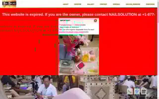 Nailspalacelittleelm.com Screenshot 2024-05-16 09:21:45