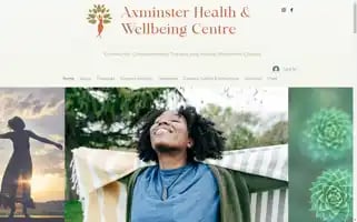Axminsterwellbeing.com Screenshot 2024-06-11 09:37:33