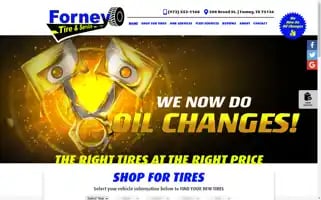 Forneytireservice.com Screenshot 2024-05-09 18:48:58