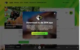 Npo3fm.nl Screenshot 2024-06-18 09:32:30