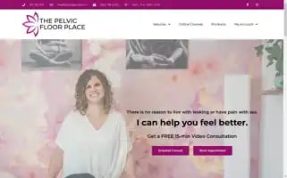 Thepelvicfloorplace.com Screenshot 2024-07-04 16:12:12