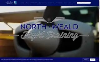 Northwealdflighttraining.co.uk Screenshot 2024-04-16 17:57:34
