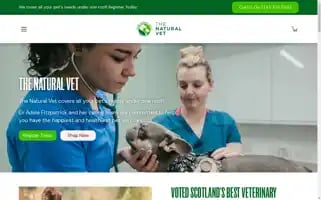 Thenaturalvetshop.co.uk Screenshot 2024-05-03 18:58:02
