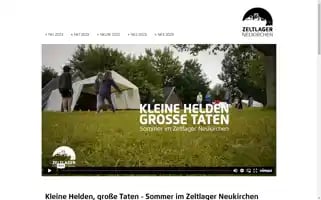 Zeltlager-neukirchen.de Screenshot 2024-05-15 09:50:36