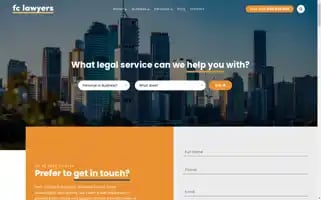 Fclawyers.com.au Screenshot 2024-07-04 06:23:54