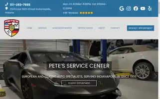 Petesservicecenter.com Screenshot 2024-05-16 12:30:48