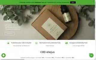 Cbdjoy.lt Screenshot 2024-07-04 10:28:17