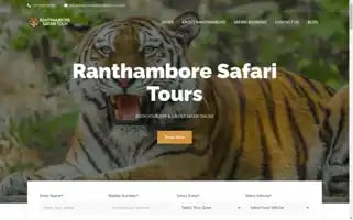 Ranthambhoresafaritours.com Screenshot 2024-04-23 05:22:13