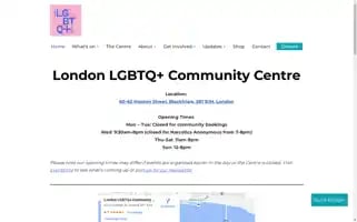 Londonlgbtqcentre.org Screenshot 2024-07-06 10:05:10