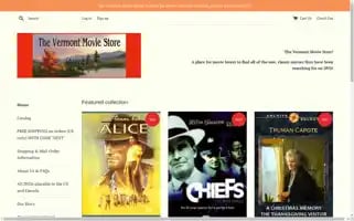 Vermontmoviestore.com Screenshot 2024-05-05 10:51:03
