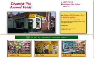 Discountpetfoodsretford.co.uk Screenshot 2024-05-09 10:33:24